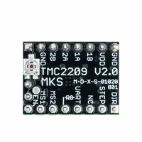 Driver Motor Stepper MKS TMC2209 2209 Skr V2.0 Gen L StepStick 2.5A UART ultra silent Untuk Sgenl Genl Robin Nano suku cadang printer 3d