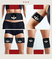 Toner musculaire abdominal USB Rechargeable Portable Fitness équipement d'entraînement ABS ceinture d'électrostimulation pour homme femme