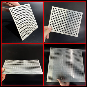 Đục lỗ thép không gỉ với lỗ tròn cho sử dụng công nghiệp cũng nhỏ giọt khay vuông lưới lọc màn hình - Product Image 6