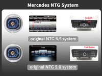 Estéreo Multimedia para Auto Android con Pantalla Táctil de 12.8 Pulgadas, GPS, WiFi, BT, Linux, Carplay Inalámbrico para Mercedes Clase A