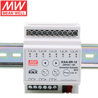 MEANWELL KAA-8R 16A 8 canaux, actionneurs de commutation KNX pour volets roulants, contrôle d'automatisation KNX