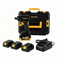 Perceuse-visseuse à percussion sans fil multifonction PEGATEC, moteur sans balais, batterie lithium-ion 4Ah, pour bricolage et usage industriel
