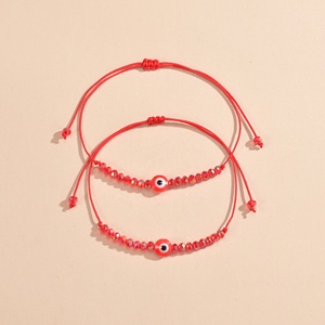 Pulsera de Hilo Rojo con Ojo Turco, Protege al Portador de Espíritus Malignos y la Envidia, Pulsera de Resina de Cristal Colorida con Ojo del Diablo - Product Image 6