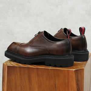Chaussures en cuir d'affaires de haute qualité pour hommes, chaussures habillées en cuir véritable britannique pour hommes - Product Image 4