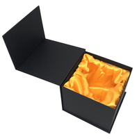 Boîtes d'emballage de tasse à café magnétique avec insertion en soie de luxe, boîte de rangement de tasse en carton pour bougie de thé en verre, coffret cadeau pour tasses