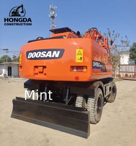 Gran oferta, excavadora de ruedas Doosan usada, de segunda mano, Doosan DX150W, de segunda mano, maquinaria de movimiento de tierra de 2, 2, 2, 2, 2, 2, precio bajo - Product Image 3