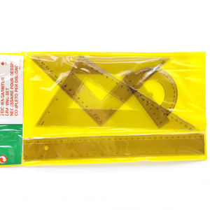 High Quality Plastic <strong>Ruler</strong> <strong>Set</strong> of Triangle Protractor Student <strong>Maths</strong> <strong>Geometry</strong> <strong>Set</strong> for School - Product Image 6