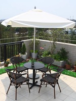 Parasol publicitaire pour l'extérieur, parasol, logo personnalisé, café, parasol commercial