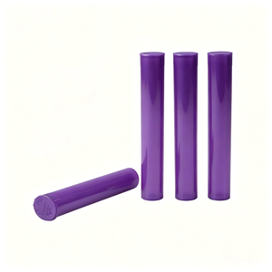 Tube en plastique rond PP à couvercle rabattable 117 mm, OEM ODM en gros, fabricant source pour l'emballage et le stockage d'échantillons cosmétiques - Product Image 3