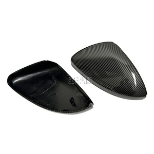 Carbon Fiber <b>Mirror</b> Covers For Volkswagen Sagitar Jetta Mk7 Full Set <b>Plastic</b> Material With 3m Tape Installation - Product Image 3