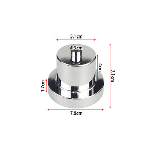 Adaptador de Posicionamiento Xuzhong, 4 Piezas, Aluminio Plateado, Herramienta de Elevación para Coche, Compatible con Rivian R1S R1T 2022 2023 2024 - Product Image 2