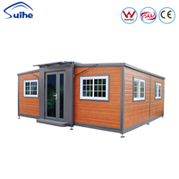 Casa Contenedor Modular Expandible Prefabricada con Estructura de Acero de 20 pies Personalizada