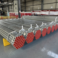 Tube rond galvanisé à chaud pour échafaudage 48,3 mm pour la construction en climat humide côtier