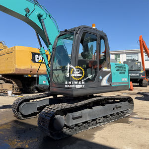 Excavadora hidráulica de orugas Kobelco 2022 usada, modelo con componentes de motor y engranaje, peso operativo de 14 toneladas - Product Image 6