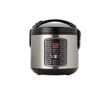Portable Digital Rice Cooker For Smart Home High-Capacity Electric Steamer Stewer For Outdoor Hotel Use Cylinder Shape