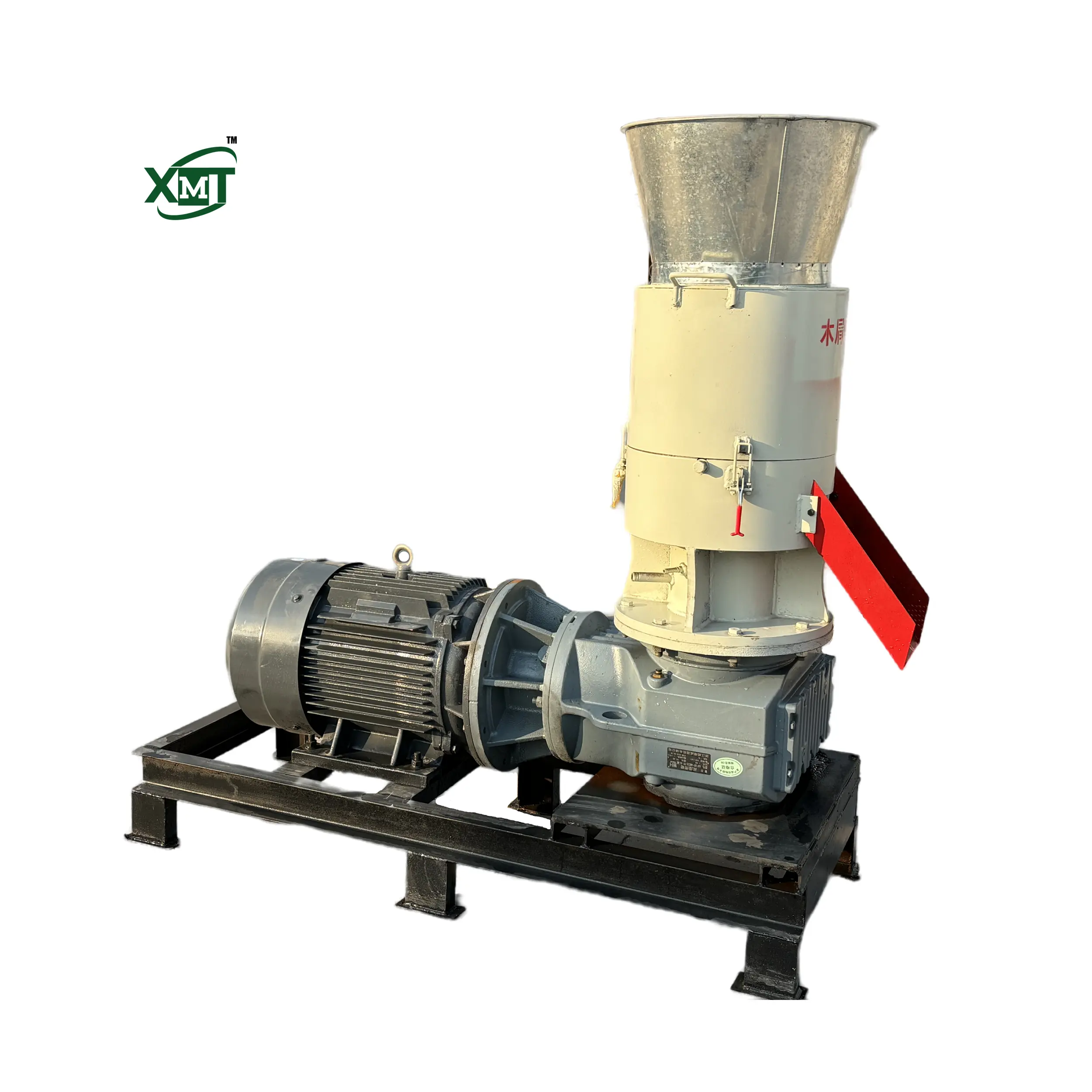 Kleine Zaagsel Pellet Machine Stro Zaagsel Biobrandstof Pellet Machine Platte Mal Pellet Machine