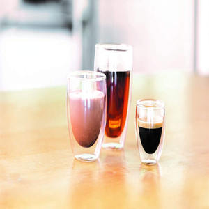 Meilleures ventes en ligne, cadeau de fête des pères, <span class=keywords><strong>double</strong></span> tasse en <span class=keywords><strong>verre</strong></span> personnalisée, verres à café, tasse intelligente avec logo et emballage personnalisés - Product Image 4