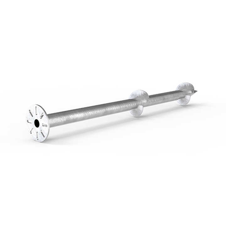 Q235 Galvanized Ground Screws Pile for Solar Mounting System| Alibaba.com