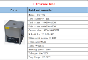 20L siêu âm nước tắm nóng nhiệt điện thiết bị sưởi ấm cho phòng thí nghiệm sử dụng 220V - Product Image 2