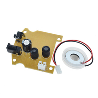 Humidificateur ultrasonique, 113KHz, 2 pièces, prises USB en céramique, transducteur, humidificateur avec Module PCB d20 mm