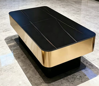 Table de bar futuriste à miroir infini 3D LED : Table de cocktail éclairée par LED RGB en acier inoxydable pour KTV et club