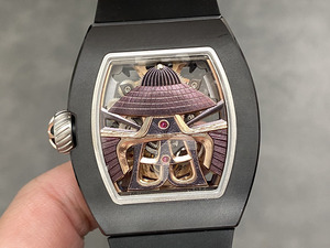 Début brillant, artisanat horloger exceptionnel, mouvement intégré, montre mécanique à tourbillon - Product Image 4