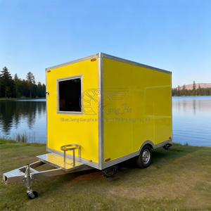 รถบรรทุกวีทรีนแบบพกพาสำหรับผู้สูบบุหรี่บาร์บิคิวแบบปรับแต่งได้สำหรับอุตสาหกรรม - Product Image 4