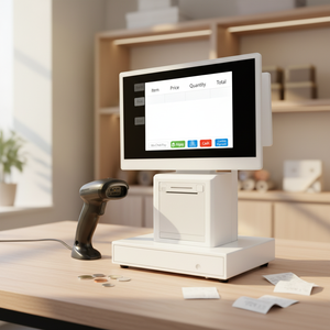 15.6inch Touch Capacitive Screen Display Pos Hotel New 15.6inch POS Touch Cash Register - Product Image 1
