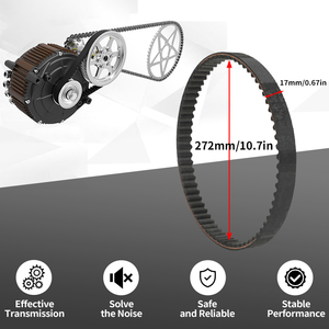 สายพานขับ CQHZJ สำหรับ Surron Light Bee S X 8M <span class=keywords><strong>560</strong></span> สายพานส่งกำลัง อะไหล่รถมอเตอร์ไซค์ไฟฟ้าสำหรับเปลี่ยน - Product Image 3