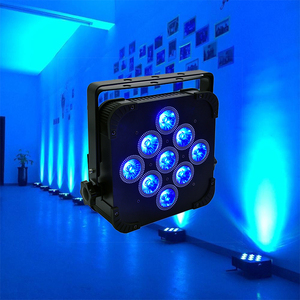Éclairage de scène max led rgbw 9x18w sans fil, lumière avec batterie - Product Image 4