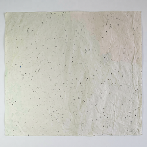 Handmade Recycled Cotton Craft <b>Paper</b> Cream Color <b>Seeds</b> Mottling Uncoated 300 GSM Screen Printing Compatible Recyclable - Product Image 1