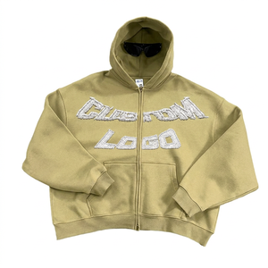 เสื้อฮู้ดดี้ผ้าฟลีซแบบมีซับใน ลายการ์ตูน สไตล์สตรีทแวร์ วินเทจ สีซีดแบบซันเฟด ไม่มีเชือกผูก  แบบเรียบๆ  รักษ์โลก สำหรับผู้ชาย - Product Image 1