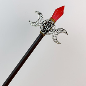 DIY 18cm superventas colorido Luna estrella pelo palo chino <span class=keywords><strong>redbud</strong></span> sol flor Horquillas para el cabello cola a granel peine belleza peine en venta - Product Image 5