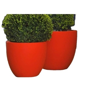 QUANGUI, diseño moderno, peso ligero, decorativo, exterior, fibra de vidrio, cerámica de resina y jardineras <span class=keywords><strong>para</strong></span> plantar árboles - Product Image 1