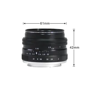 Objectif de portrait 30mm F1.7 objectif de caméra à mise au point fixe objectif manuel micro objectif pour Nikon <span class=keywords><strong>Sony</strong></span> et Olympus - Product Image 3