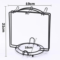 Porte-gobelets suspendu, support de rangement pour gobelets, étagère à gobelets en fer, support pour comptoir de cuisine, présentoir en acier