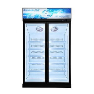 Réfrigérateurs et congélateurs à porte en verre pour aliments congelés Affichage Onduleur Congélateur commercial à vendre - Product Image 3