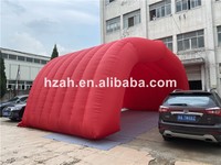 Tente rouge gonflable pour le camping, structure pour la publicité en plein air, tente de carnaval gonflable