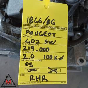 Peugeot 407 d'occasion 2004-2012 2.0 diesel 100KW moteur RHR 219000 km (85441) - Product Image 1