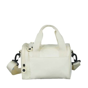 Unisex <b>Duffel</b> <b>Bag</b> 36-55L Zipper Closure Water Resistant Adjustable Strap Gym Travel <b>Bag</b> Beige - Product Image 1