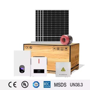 Sistema de Energía Solar Monocristalina Fuera de la Red, Kit Completo de 3-10kw, Paneles Solares Apilables, Instalación Gratuita en China, Preventas - Product Image 2