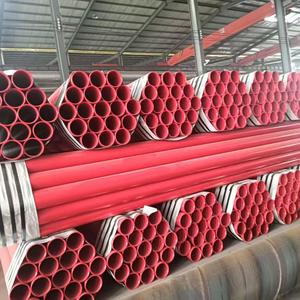 Tubería de Acero al Carbono sin Costura con Recubrimiento Epóxico ASTM SCH10 SCH40 SCH80, Recubrimiento Interno y Externo, Directo de Fábrica, Tubo para Rociadores Contra Incendios - Product Image 1