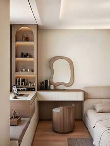 Modern Corner Wardrobe Eco-Friendly Freestanding Bedroom Furniture for Apartment Gym Open <b>Cabinet</b> Design Custom Factory Outlet - Product Image 2