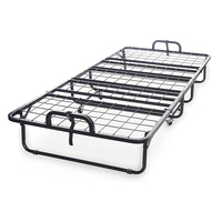 Cadres de lit en métal simples et bon marché, cadre de lit en métal pliable