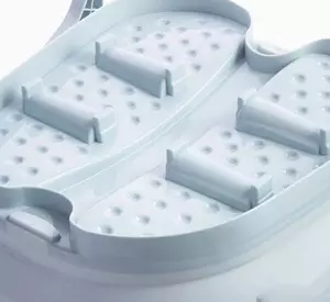 Cubo plegable portátil de plástico, cuenco, fregadero, remojo de pies, baño relajante, masajeador de pies - Product Image 4