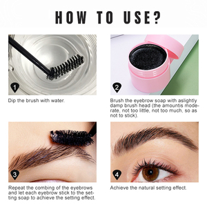 สบู่จัดแต่งทรงคิ้วขายส่งยอดฮิตปี <span class=keywords><strong>2022</strong></span> สบู่จัดแต่งทรงคิ้ววีแกนแบบติดฉลากส่วนตัว เจลคิ้วกันน้ำ - Product Image 6