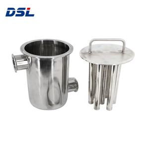 스테인레스 플로우 타입 위생 파이프 철 제거제 소스 액체 슬러리 마그네틱 필터 영구 자석 - Product Image 3