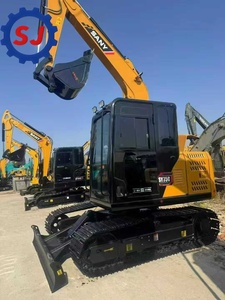 Miniexcavadora hidráulica usada SANY SY75C en venta a bajo precio, disponible en stock. - Product Image 4