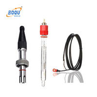 Boqu pH-5806 Haute Résistance À La Température avec K8s Connexion pour Fermentation et L'industrie Pharmaceutique De Mesure Capteur De pH