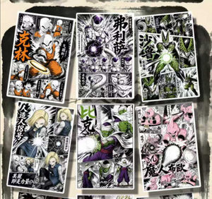 Cartes <span class=keywords><strong>de</strong></span> collection DBZ <span class=keywords><strong>en</strong></span> gros : Belles cartes à jouer <span class=keywords><strong>en</strong></span> papier coloré Dragon Ball Goku Vegeta, jouets cadeaux pour enfants - Product Image 2